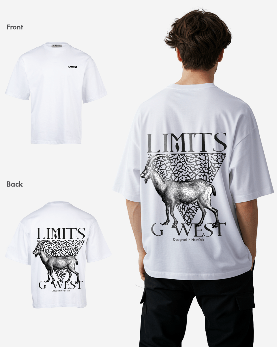 G West Greatest Of All Time Oversized T-Shirt Mens