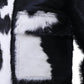 Men’s Statement Cow Print Jacket – Real Hair-On Cowhide