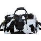 Cowhide Hair on Leather Travel Bag
