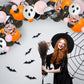Pink and Black Halloween Balloon Garland Kit | Spooky Cute DIY Arch