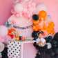 Pink and Black Halloween Balloon Garland Kit | Spooky Cute DIY Arch