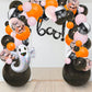 Pink and Black Halloween Balloon Garland Kit | Spooky Cute DIY Arch