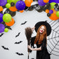 Halloween Balloon Garland Kit - Purple and Lime Green