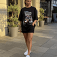 G West Halloween Party Oversized Women's T-Shirt