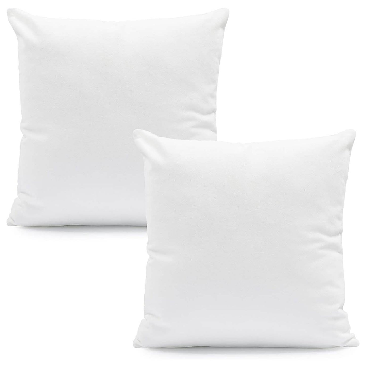 Cojines decorativos hipoalergénicos Hannah Linen - Blancos