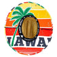 Peter Grimm Hawaii - Rye Straw Lifeguard Hat