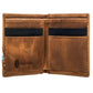 Billetera Plegable para Hombre HOOey Inlay Serape Hands-Up (Color Canela)