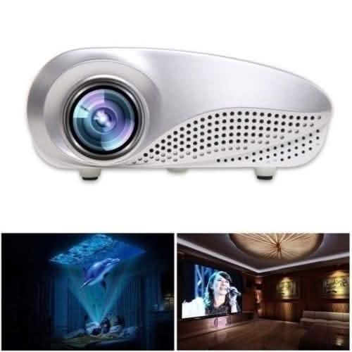 Mini proyector LED HD para cine en casa 3D