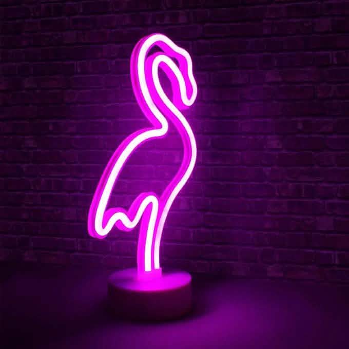 Hearth And Haven Letreros de neón decorativos de luz fluorescente para decoración del hogar