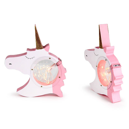 Lámpara de Noche Decorativa de Madera Hearth & Haven para Niños