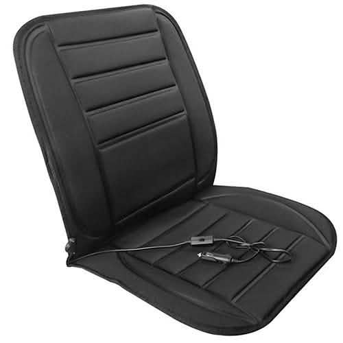 Cojín Calefactable para Asiento de Coche con Controlador de Temperatura Ajustable