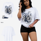 G West Hell Parade Oversized Women's T-Shirt