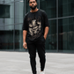 G West Hello Darkness Oversized T-Shirt Mens