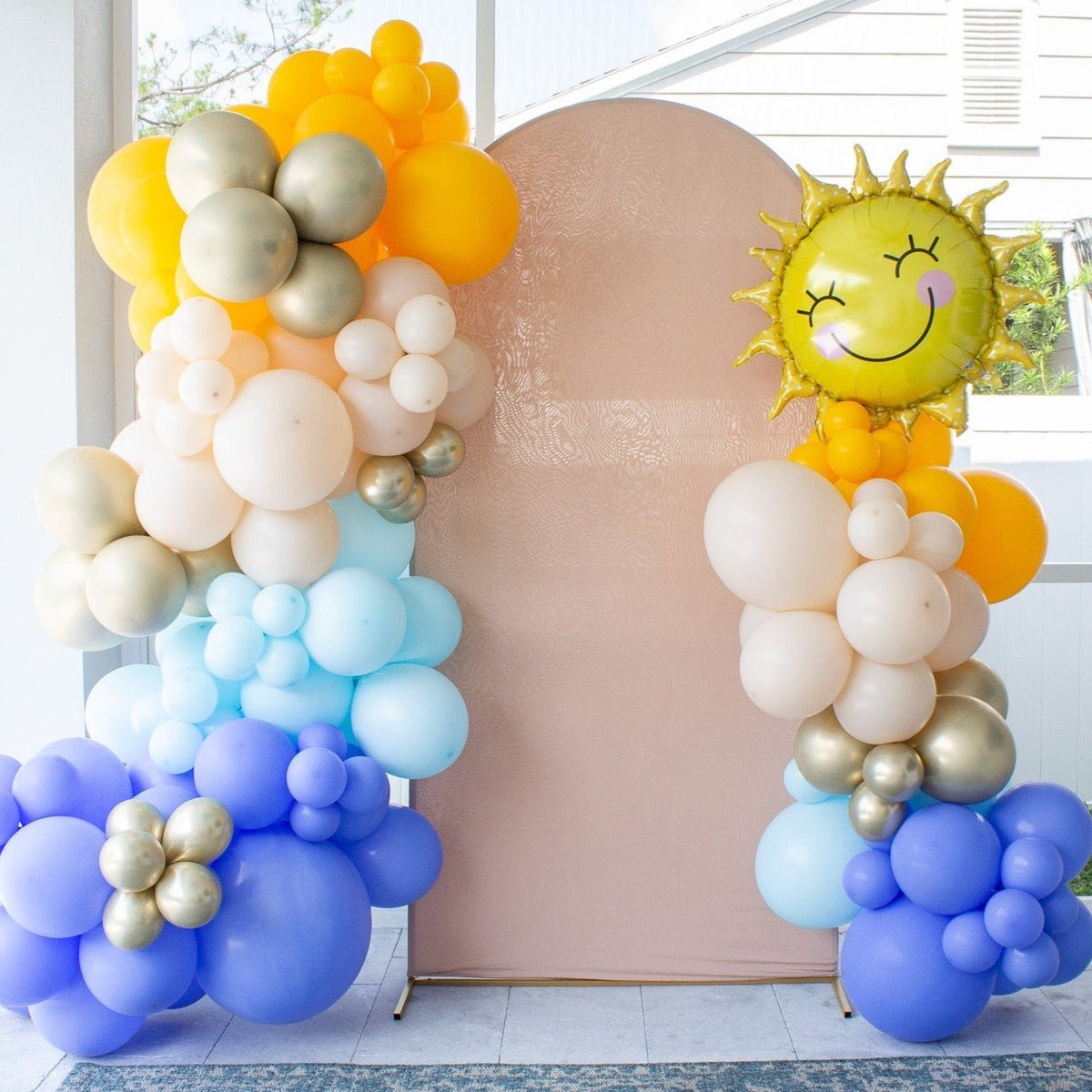 Kit de Guirnalda de Globos Aquí Viene el Sol