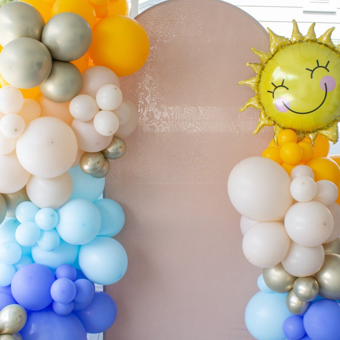 Kit de Guirnalda de Globos Aquí Viene el Sol