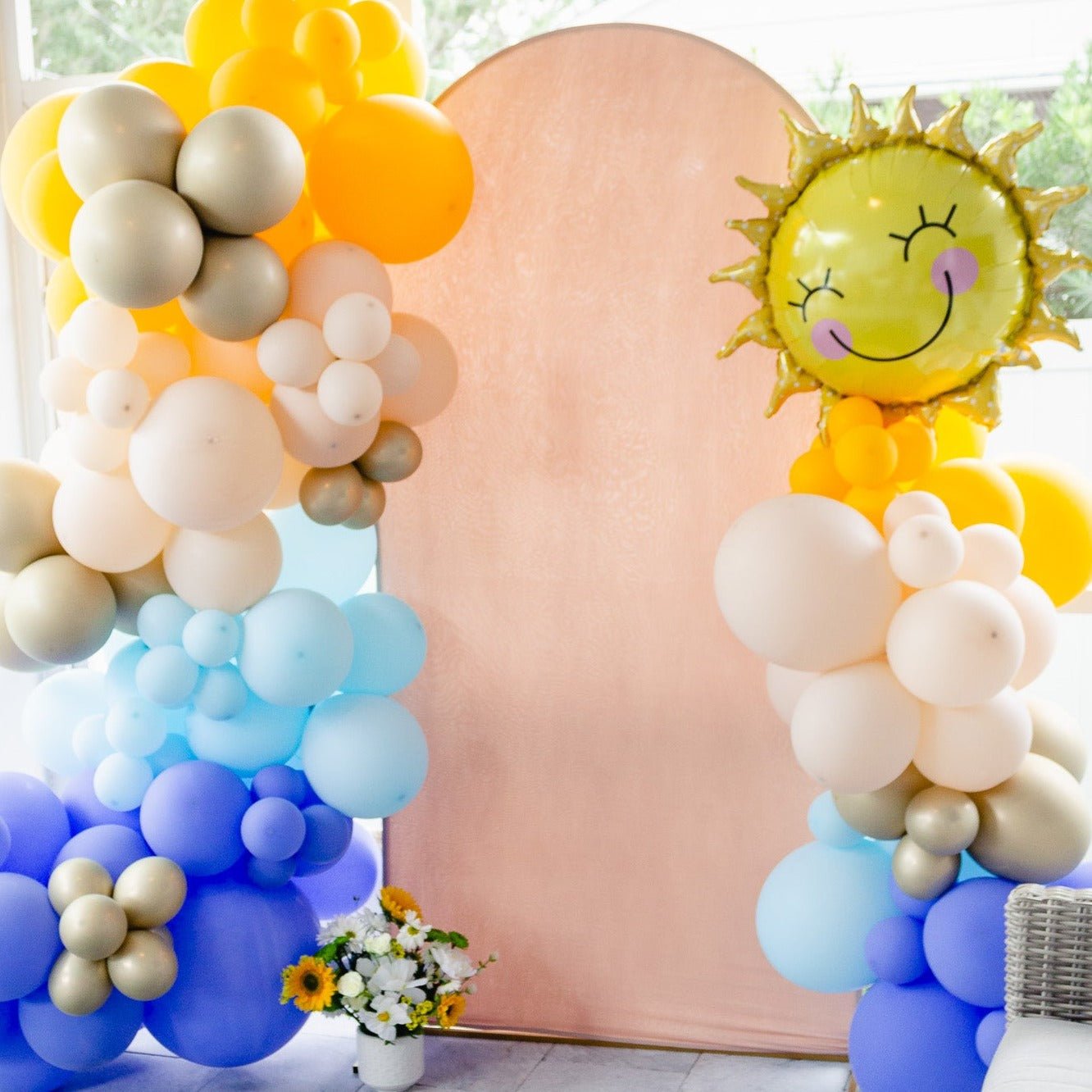 Kit de Guirnalda de Globos Aquí Viene el Sol