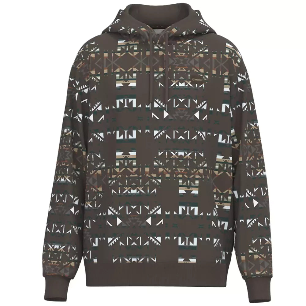 HOOey "Mesa" (Marrón/Multicolor) - Sudadera con capucha para hombre