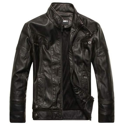 Chaqueta de cuero de moda de alta calidad