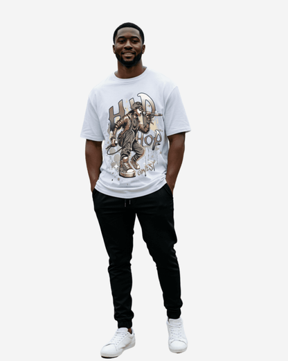 G West Hip Hop Music Oversized T-Shirt Mens
