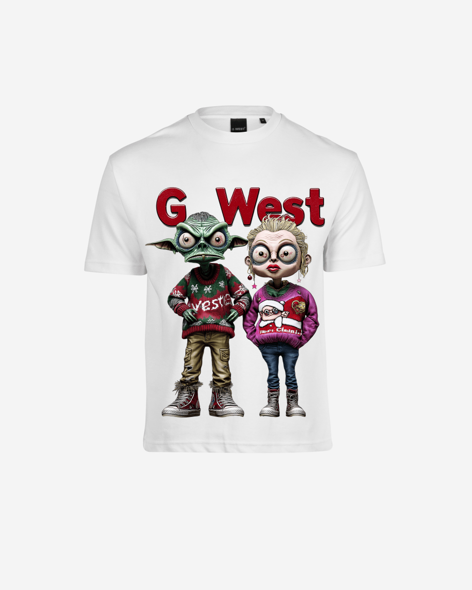 G West Holiday Visitors Oversized T-Shirt Mens
