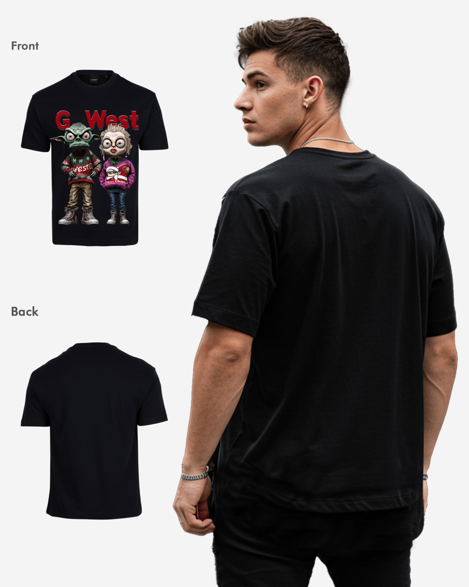 G West Holiday Visitors Oversized T-Shirt Mens