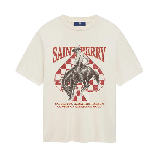 Camiseta de Piel con Tarjetero Horizon Rider