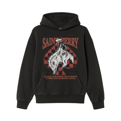 HORIZON RIDER LEATHER CARD CASE HOODIE