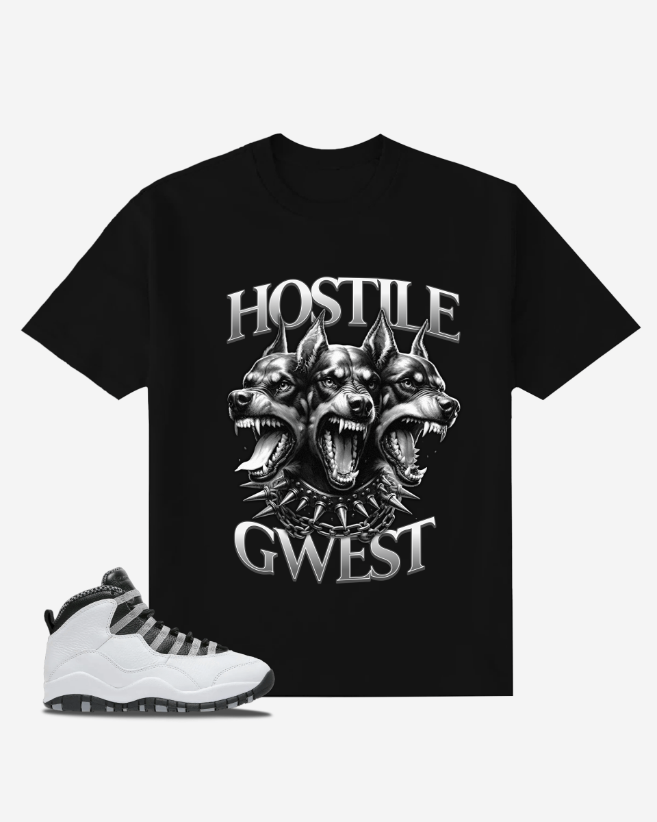 G West Hostile Oversized T-Shirt Mens