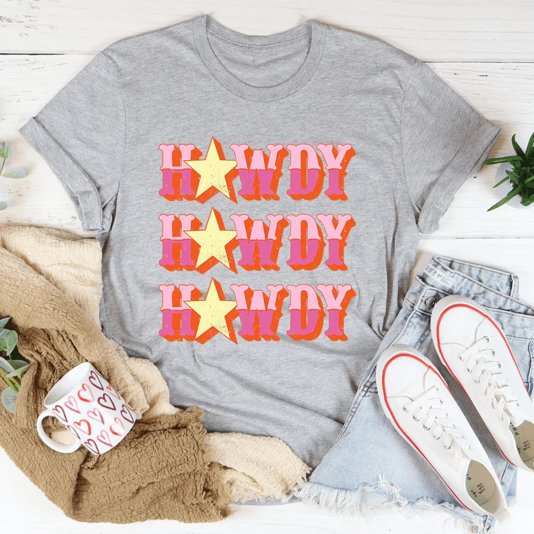 Howdy Western Tee