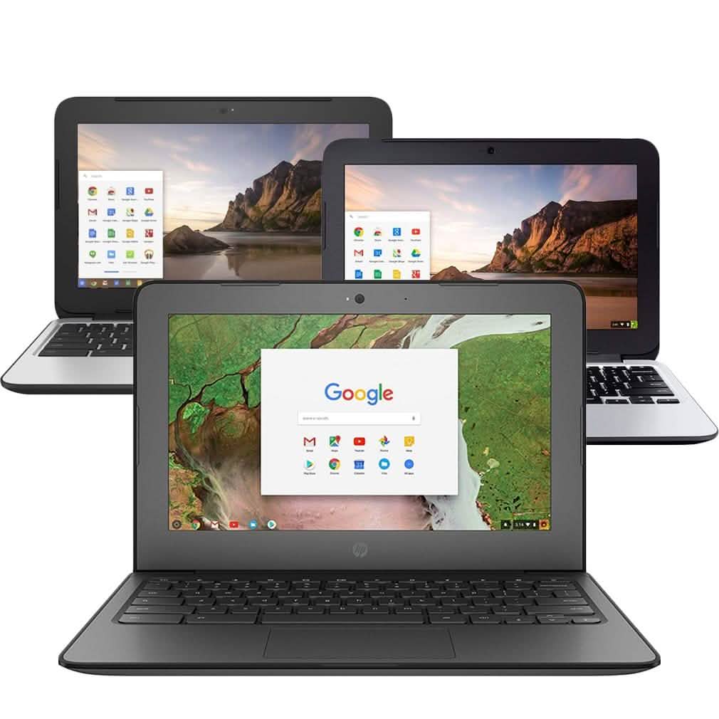 HP Chromebook de 11,6" con 4 GB de RAM y 16 GB de almacenamiento (reacondicionado)