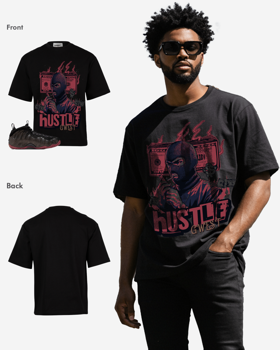 G West Hustle Syndicate Oversized T-Shirt Mens