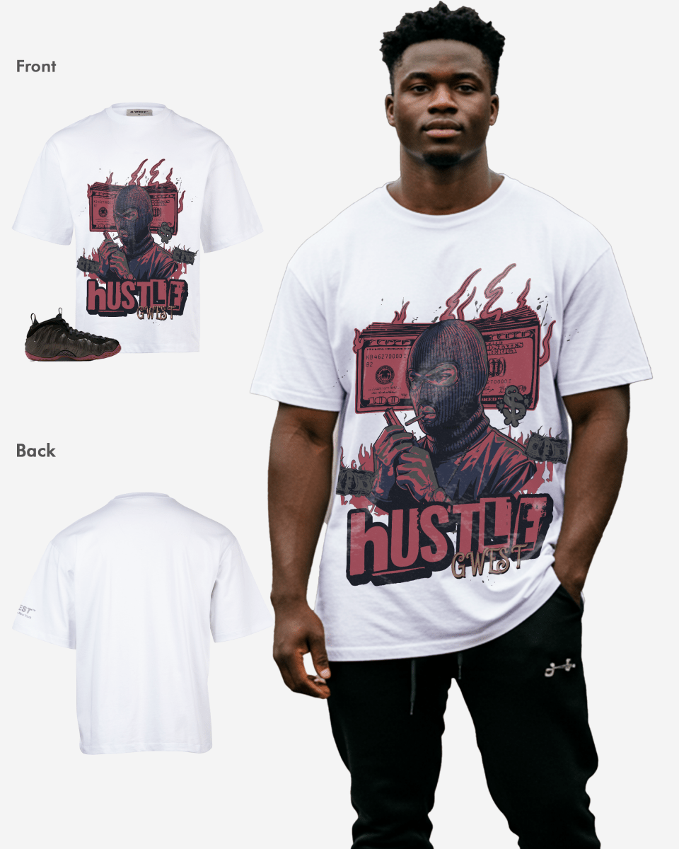 G West Hustle Syndicate Oversized T-Shirt Mens