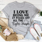 I Love Being Me Tee