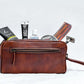 The Single Section Toiletry- Brown