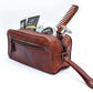 The Single Section Toiletry- Brown