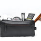 The Twin Section Toiletry- Black