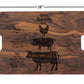 Father’s Day Butcher's Guide Custom Cutting Board, 18" x 12" Walnut Cutting Board, Juice Groove, Serving Tray, Gift for Dad, Made in the USA