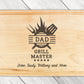 Gift For Dad Cutting Board, Personalized Gifts For Dad, Custom Grilling Gift For Dad, BBQ Gift For Dad, Custom Cutting Board - USA Made