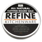 All Natural Cutting Board Wax, Handmade in the USA With Organic Coconut Oil and Organic Beeswax
