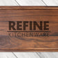 Custom Logo Cutting Board, Company Logo Cutting Board, Logo Engraved Cutting Board Made in the USA
