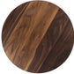 18" Walnut Personalized Round Board with Juice Groove, 18” Round Personalized Charcuterie Board, Wedding Gift, Gift For the Couple, USA Made