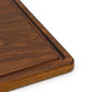 Large Cherry Wood Cutting Board With Juice Groove 18 x 12 Inches, Cherry Charcuterie Board, Cherry Cheese Board, Father's Day, 100% USA Made
