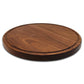 Extra Large Round Wood Cutting Board with Feet, Pocket Handles and Juice Groove, 18”x1.25 Inches Thick, Gift For Mom, 100% USA Made