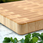 Maple Large End Grain Cutting Board, Maple Butcher Block with Rubber Feet, Wedding Gift, Anniversary Gift, Father's Day Gift, USA Made