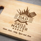Gift For Dad Cutting Board, Personalized Gifts For Dad, Custom Grilling Gift For Dad, BBQ Gift For Dad, Custom Cutting Board - USA Made