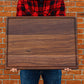 Extra Large Custom Engraved 24"x 18" Cutting Board, Laser Engraved Walnut Cutting Board, Monogrammed Cutting Board, Made in the USA