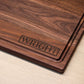 Large Wood Cutting Board With Juice Groove 18x12 Inches, Wood Cheese Board, Wooden Chopping Board, Wooden Cutting Board Made in the USA