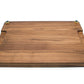 Premium Brass Cutting Board Feet - Set of 4, Includes Non-Slip Pads, and Phillips Screws. 1" Diameter Brass Hardware. 100% Made in the USA