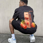 G West Mens Oversize Atlanta Peach Tee
