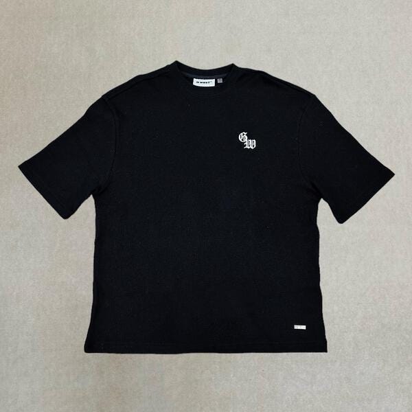 G West Mens Waffle T-Shirt